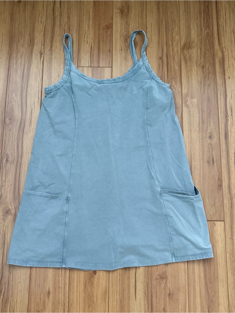 Z Supply Jet Set Mini Dress in Slate Blue